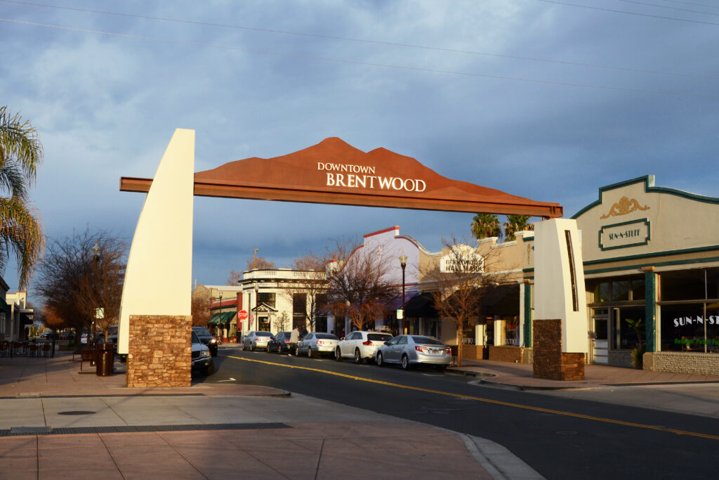 Downtown Brentwood California